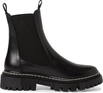 Tamaris Enkellaarzen - Dames - Chelseaboots - Zwart - 38 EU - Schoenen