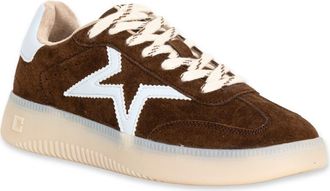 Shushop Peaches Sneaker in Brown Suede at Nordstrom, Size 8.5
