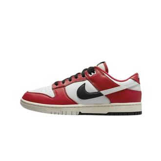 Nike Fitness, Heren, Veelkleurig, 40 1/2 EU, Leer, Dunk Low Chicago Split