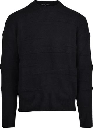 Daniele Fiesoli Crewneck Sweater In Extrafine Merino Wool And Cashmere Blend