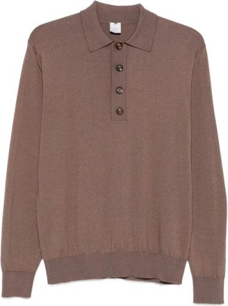 Eleventy Trui met ronde hals - Heren - Ronde hals truien - Bruin - L - Truien & Vesten
