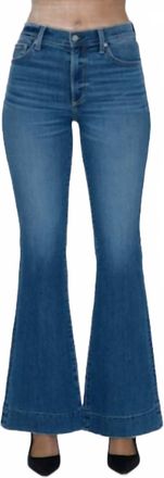 Pistola Denim Kinsley Mid Rise Ultra Flare Jeans In Avenue