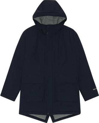 Les Deux Gewatteerde Parkajas - Heren - Parka Jassen - Blauw - S - Jassen