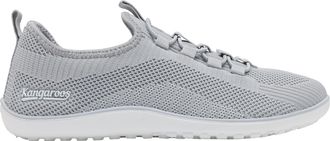 Kangaroos Sneaker KANGAROOS K-BF BOLE, Damen, Gr. 36, vapor grau, wei&szlig;, Textil, Schuhe Sneaker, Barfussschuh