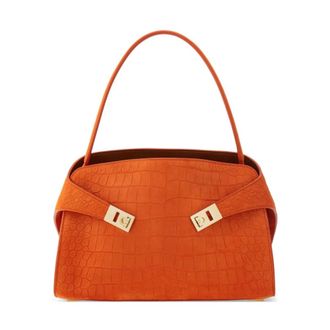 Ferragamo Handbags, female, Orange, Size: ONE SIZE Ferragamo Bags.. Orange