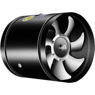 OEM Ventilador Extractor De 150 Mm, 140 M&sup3;/h, Ventilador Industrial Met&aacute;lico De Pared Con Conducto Para Ba&ntilde;o, S&oacute;tano, Garaje, Armario De Cultivo -crezuo