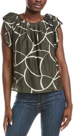 Velvet Silk-Blend Top