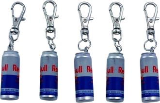 Generic 5Pcs Creative Simulation Beverage Bottle Keychain Resin Mini Beverage Bottle Keychain Fashion Backpack Decor Accessories