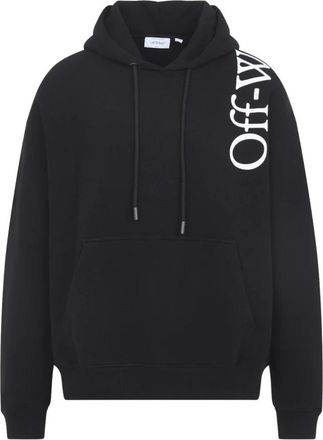 Off-white Vertical Bookish Skate Hoodie - Heren - Hoodies - Zwart - S - Katoen - Hoodies & sweatvesten