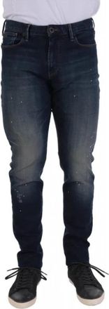 Emporio Armani J06 Slim-fit Jeans - Heren - Slim Fit Jeans - Blauw - W31 - Katoen - Jeans