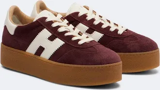 Hogan Zapatillas con plataforma Cool de ante
