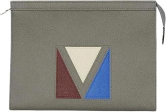 Louis Vuitton Pre-owned Clutches, unisex, Gray, Size: ONE SIZE Pre-owned Vintage Pochette