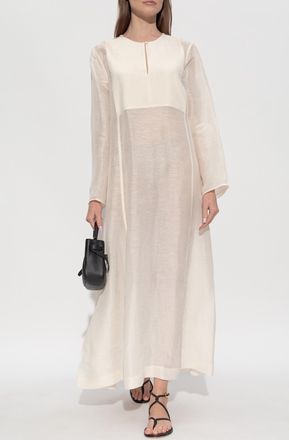 Tory Burch Loose-fit Dress, Womens, Cream