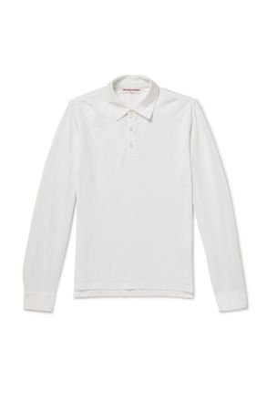 Orlebar Brown Garfield Organic Cotton-Piqu&eacute; Polo Shirt