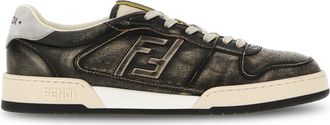 Fendi BLACK LEATHER MATCH SNEAKERS - Fendi - Man