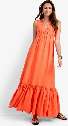 Trina Turk Lobster Dress in Calypso Coral at Nordstrom, Size Xx-Large