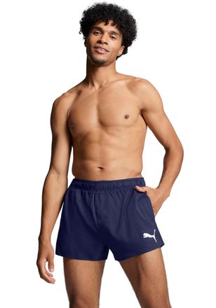 Puma Badeshorts PUMA PUMA SWIM MEN SHORT SHORTS 1P, Herren, Gr. XXL, N-Gr, blau (navy), Web, Polyester, unifarben, Badehosen Badeshorts, mit Seitentaschen