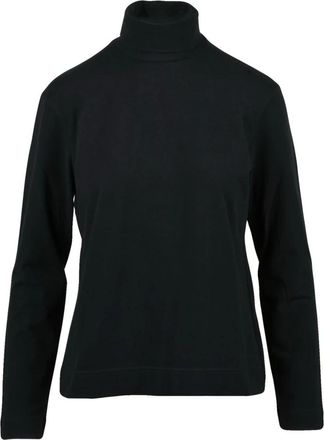 Circolo 1901 Sottogiacca T-shirt - Dames - Truien - Zwart - Maat: S Katoen