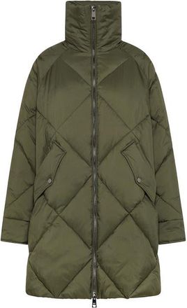 OOF Wear Memory Nylon Water Repellent Quilted Jacket in Military Green at Nordstrom, Size Medium