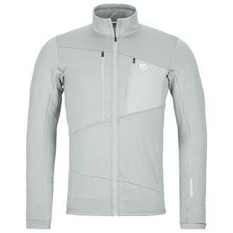 Ortovox Fleece Grid Jacket Fleecejacke f&uuml;r Herren | grau