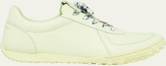 Givenchy Mens Glide Leather Low-Top Runner Sneakers