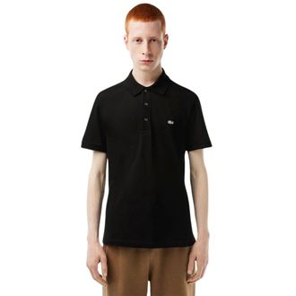 Lacoste Slim Fit Polo Shirt - male - Lacoste - Polo Shirts - Black - L - Tops
