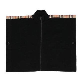 Burberry Dames, Jassen, Zwart, Maat: M Wol