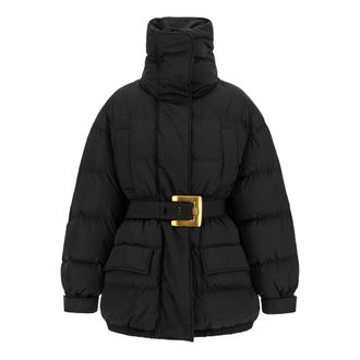 Balmain Padded Down Jacket - female - Balmain - Winter Jackets - Black - 2XS - Jackets