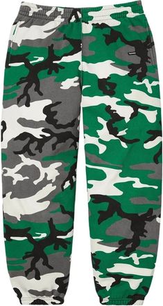 SUPREME Small Box track pants - Groen