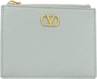 Valentino Pre-owned Wallets, male, Green, Size: ONE SIZE Pre-owned Calf Coin Case