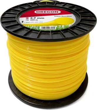 Oregon Scientific Filo per Decespugliatore Rotondo in Nylon Resistente, Adatto per Erba Alta, Rifiniture e Vegetazione Fitta, Compatibile con Numerosi Marchi, 2,7 mm x
