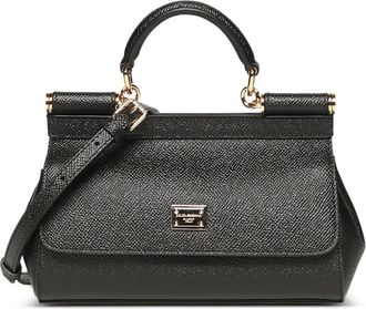 Dolce & Gabbana Sicily kleine shopper - Zwart