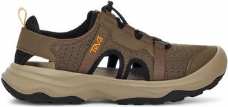 Teva Mens Outflow Closed-Toe Sandal In Teak