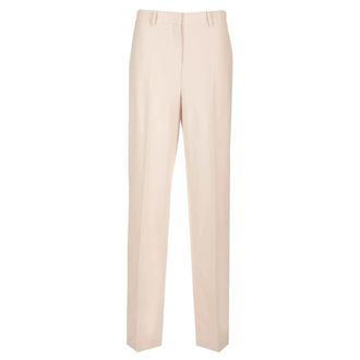 Theory Straight Trousers, female, White, 2XS, Straight Trousers