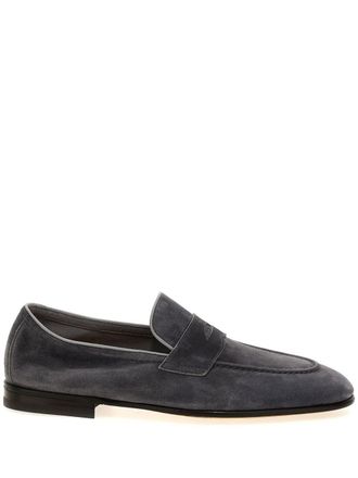 Brunello Cucinelli Suède loafers - Grijs