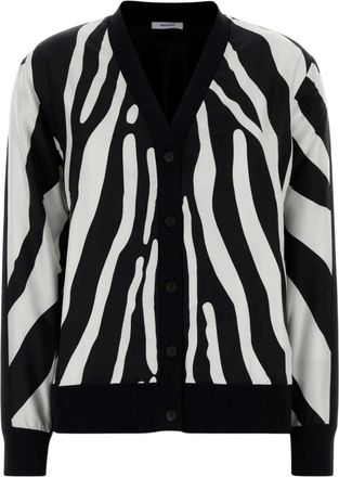 Ferragamo Viscose Cardigan - Dames - Vesten - Veelkleurig - S - Truien & Vesten