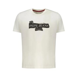 Pepe Jeans London Uomo, Top, Bianco, 2Xl, new