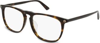 Gucci Occhiali GG - Marrone