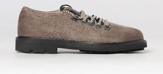 Paura Suede Derby Shoes with Round Toe and Lug Sole