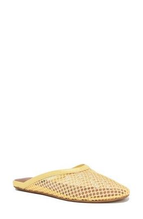 Nine West Daniela Mesh Mule in Yellow at Nordstrom Rack, Size 6.5