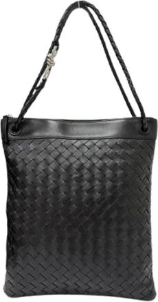 Bottega Veneta Pre-owned borse di pelle a tracolla - - Pre-owned - Uomo - Nero - ONE SIZE