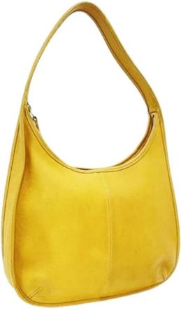 Coach Pre-owned Shoulder Bags, female, Yellow, Size: ONE SIZE Pre-owned Shoulder Bag