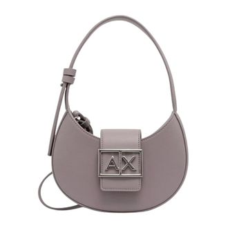 A|X Armani Exchange Crossbody Messenger Tas - Dames - Tassen - Roze - Maat: ONE Size Leer