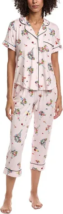 Kate Spade New York Kate Spade New York 2Pc Crop Top & Pant Pajama Set