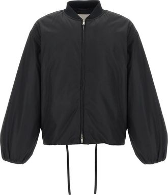 Jil Sander 09 Blouson - Heren - Bomber jackets - Zwart - S - Polyester - Jassen