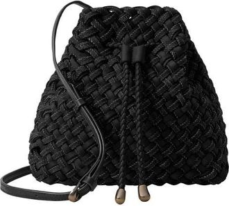 Naghedi Medium Gramercy Bucket Bag in Jet at Nordstrom