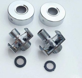 OEM Ajuste Del &Aacute;ngulo Del Tubo De Succi&oacute;n De Cobre, Cabezal De Ducha, Pie Curvo, Tornillo Exc&eacute;ntrico, Grifo, Accesorios