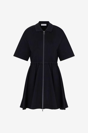 Moncler Kurzes Sweat-Polokleid mit Cargotasche