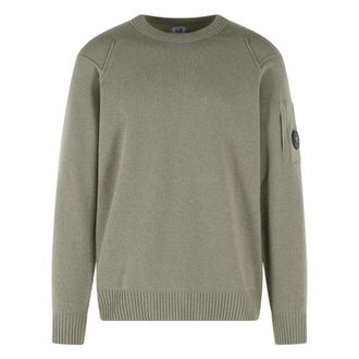 C.P. Company C.P. Company - Jersey de punto con cuello redondo Lens - Knitwear - Hombre - Gris - XL