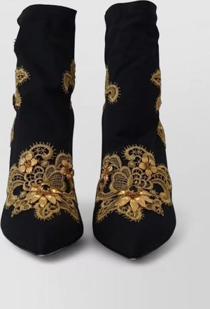 Dolce & Gabbana embellished ankle boots